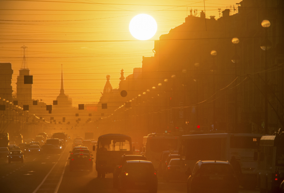 Четверг в Петербурге будет жарким и без осадков